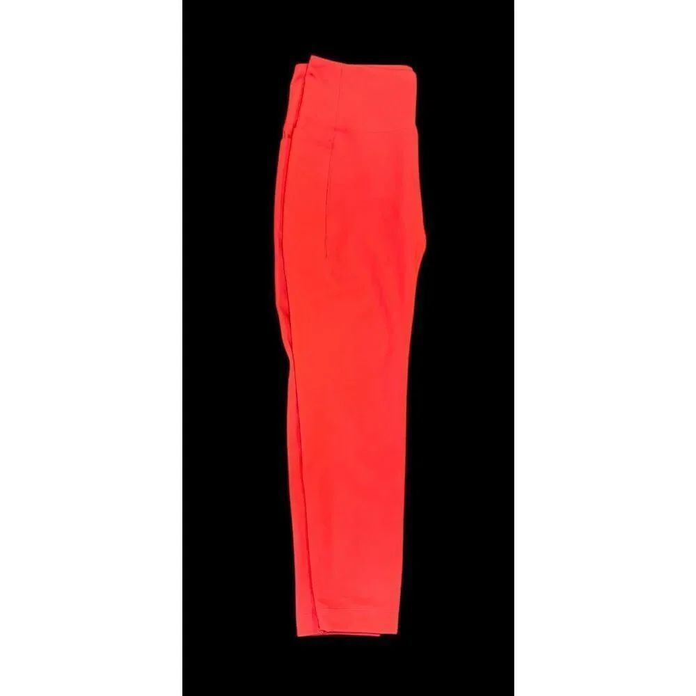 Spyder Active Leggings X-Large Red Phone Pocket Active Work Out Leisurewear - Picture 12 of 14
